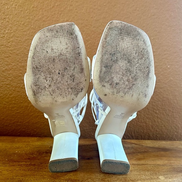Schutz “Glenna” White Strappy Sandals Size 8 EUC! - Picture 16 of 16